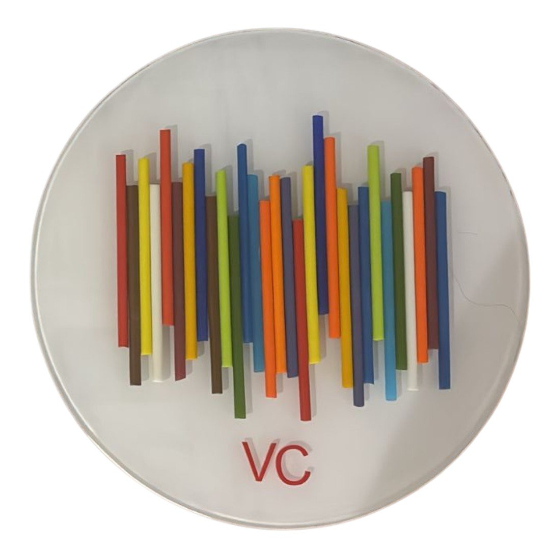 Prato Arte de Porcelena Pintado a mão - artista Silvia Romano